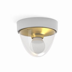 Lampa sufitowa Plafon NOOK SENSOR 1x10W LED E27 Złoty Nowodvorski
