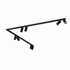 Lampa sufitowa Listwa Reflektor CORNER 2x150 10W LED Czarny Nowodvorski