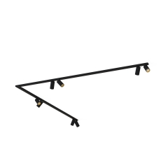 Lampa sufitowa Listwa Reflektor CORNER 2x200 10W LED Czarny Nowodvorski
