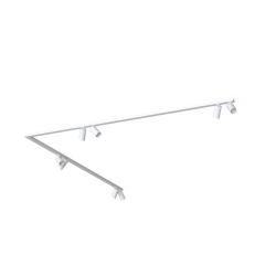 Lampa sufitowa Listwa Reflektor CORNER 2x200 10W LED Biały Nowodvorski