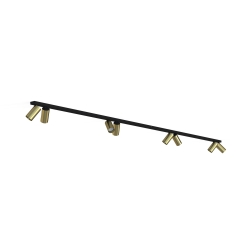 Lampa sufitowa Listwa Reflektor 2x150 10W LED Mosiądz Nowodvorski