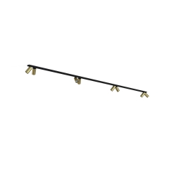 Lampa sufitowa Listwa Reflektor 2x200 10W LED Mosiądz Nowodvorski