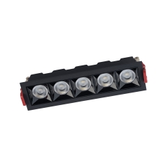 Lampa sufitowa punktowa MIDI 20W IP20 LED Czarny Nowodvorski