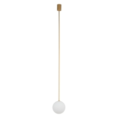 Lampa wisząca KIER L 12W IP20 G9 Satynowy złoty Nowodvorski