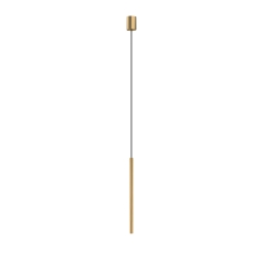 Lampa wisząca LASER 490 1x10W LED G9 Satynowy złoty Nowodvorski