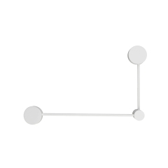 Kinkiet ścienny ORBIT 8W IP20 GX53 Biały Nowodvorski