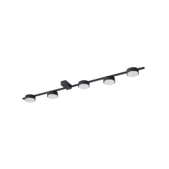 Lampa sufitowa Plafon PILLS 5x8W IP20 GX53 Czarny Nowodvorski
