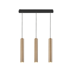 Lampa wisząca EYE 3x10W LED IP20 GU10 Mosiądz Nowodvorski