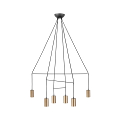 Lampa wisząca IMBRIA 10W LED IP20 GU10 Mosiądz Nowodvorski