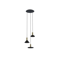 Lampa wisząca HERMANOS 10W LED IP20 GU10 Czarny Nowodvorski