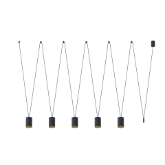 Lampa wisząca MORE TONE 10W LED IP20 GU10 Czarny Nowodvorski