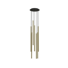 Lampa wisząca LASER 1000 10W LED IP20 G9 Mosiądz Nowodvorski