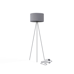 Lampa podłogowa CADILAC 40W IP20 E27 Szary Nowodvorski