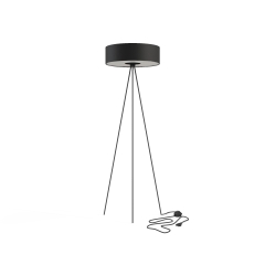 Lampa podłogowa CADILAC 25W LED IP20 E27 Czarny Nowodvorski