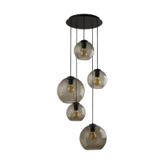 Lampa wisząca VETRO 60W IP20 E27 Dymiony Nowodvorski