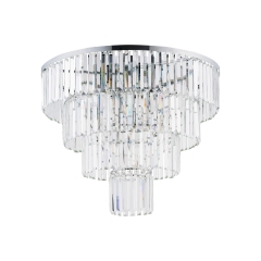 Lampa sufitowa Plafon CRISTAL L 60W E14 Transparent Nowodvorski