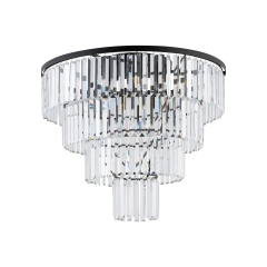 Lampa sufitowa Plafon CRISTAL L 60W E14 Transparent Nowodvorski