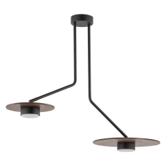 Lampa sufitowa Plafon DISK 8W IP20 GX53 Czarny Nowodvorski