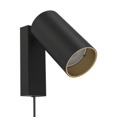 Lampa ścienna Kinkiet wł. MONO 10W LED GU10 Czarny Nowodvorski