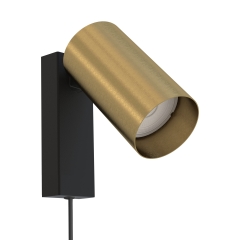 Lampa ścienna Kinkiet wł. MONO 10W LED GU10 Mosiądz Nowodvorski
