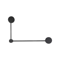 Kinkiet ścienny ORBIT 8W IP20 GX53 Czarny Nowodvorski