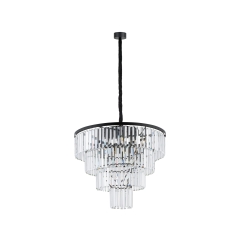 Żyrandol Lampa wisząca CRISTAL L 40W E14 Transparent Nowodvorski