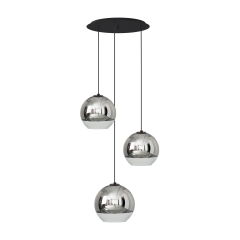 Lampa wisząca GLOBE PLUS 60W IP20 E27 Chrom Nowodvorski