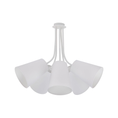 Lampa przysufitowa FLEX SHADE 5x60W IP20 E27 Biały Nowodvorski