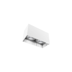 Lampa sufitowa punktowa GROOVE 2x75W GU10 Biały Nowodvorski