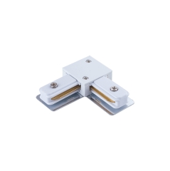 Łącznik szyn kątowy L PROFILE L CONNECTOR Biały Nowodvorski