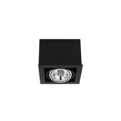 Lampa przysufitowa ES111 1x15W IP20 GU10 Czarny Nowodvorski
