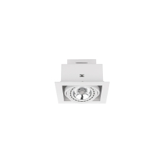 Lampa sufitowa punktowa ES114 1x15W GU10 Biały Nowodvorski