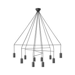 Lampa wisząca IMBRIA 35W IP20 GU10 Czarny Nowodvorski