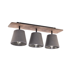 Lampa przysufitowa AWINION 3x40W IP20 E27 Szary Nowodvorski