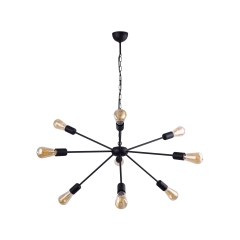 Lampa wisząca ROD 9x60W IP20 E27 Czarny Nowodvorski