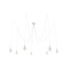Lampa wisząca SPIDER 7x60W IP20 E27 Biały Nowodvorski