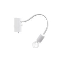 Lampa ścienna Kinkiet wł. FLEX 1x60W E27 Biały Nowodvorski