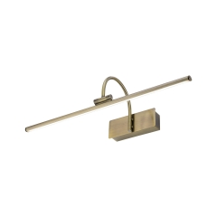 Kinkiet Obrazowy Lampa GIOTTO M 13W LED mosiądz Nowodvorski