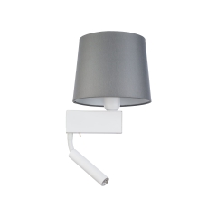 Lampa ścienna Kinkiet CHILLIN 40W LED IP20 Szary Nowodvorski