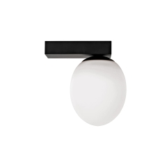 Kinkiet ścienny ICE EGG C 25W IP44 G9 Czarny Nowodvorski