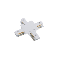 Łącznik do szyn X wpuszczany X CONNECTOR Biały Nowodvorski
