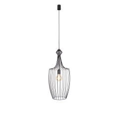 Lampa wisząca LUKSOR L 1x60W IP20 E27 Czarny Nowodvorski