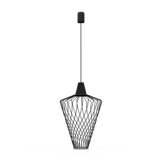 Lampa wisząca WAVE L 1x60W IP20 E27 Czarny Nowodvorski