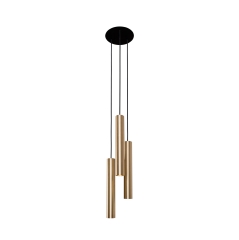 Lampa wisząca EYE L 3x10W LED IP20 GU10 Mosiądz Nowodvorski