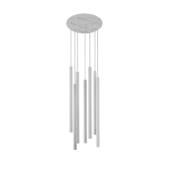 Lampa wisząca LASER 490 7x10W LED IP20 G9 Biały Nowodvorski