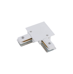 Wpuszczany łącznik kątowy L L CONNECTOR Biały Nowodvorski