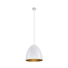Lampa wisząca EGG M 1x40W IP20 E27 Biały Nowodvorski