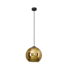 Lampa wisząca POLARIS 1x60W IP20 E27 Złoty Nowodvorski