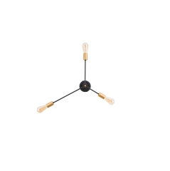 Lampa przysufitowa MILL 3x60W IP20 E27 Czarny Nowodvorski
