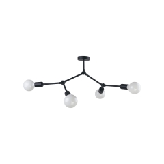 Lampa przysufitowa TWIG 4x60W IP20 E27 Czarny Nowodvorski